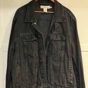 Vintage H&M Jean Jacket Black XL